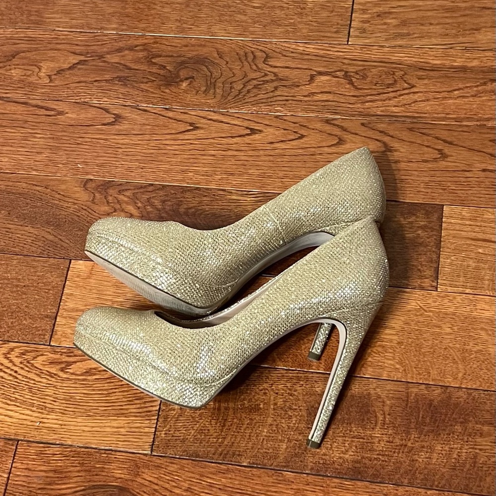 Elegant Gold High Heels